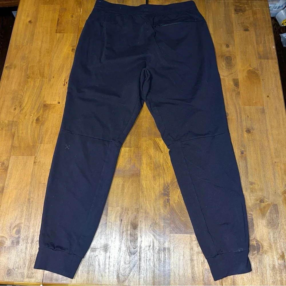 Lululemon men's athletic joggers black size large - Picture 5 of 8